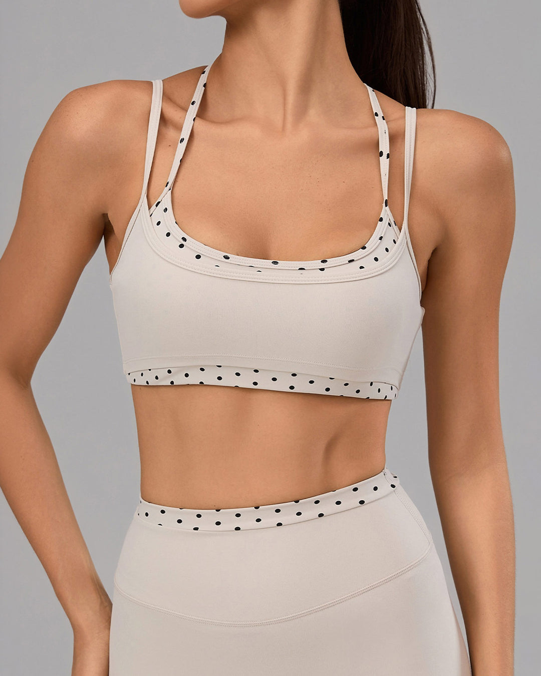Denara Sports Bra - Cream