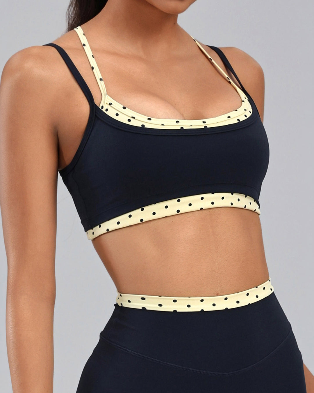 Denara Sports Bra - Navy