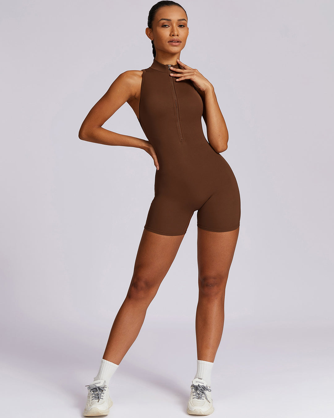 Devyn Jumpsuit - Brown