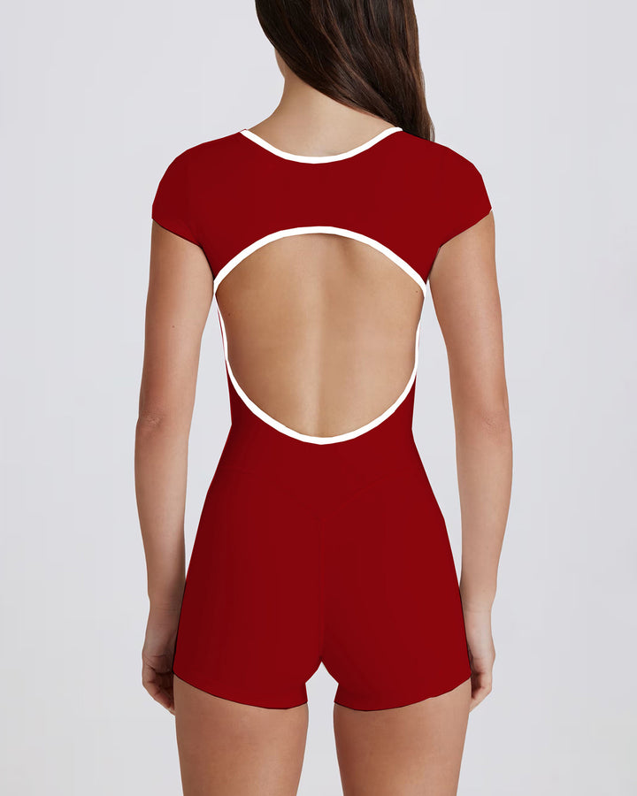 Diana Jumpsuit - Red