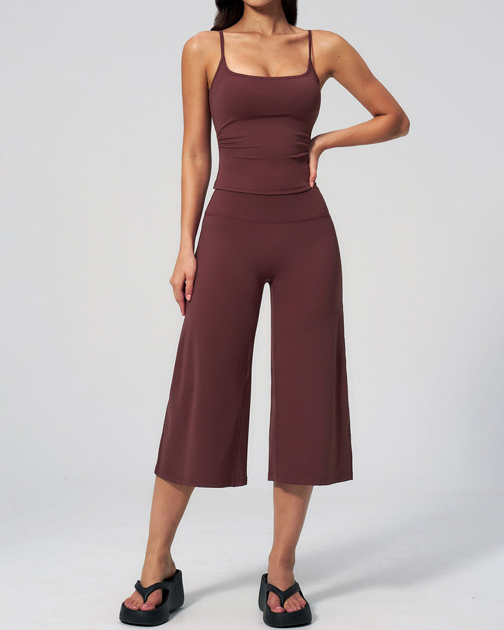 Draya Seamless Capri - Brown