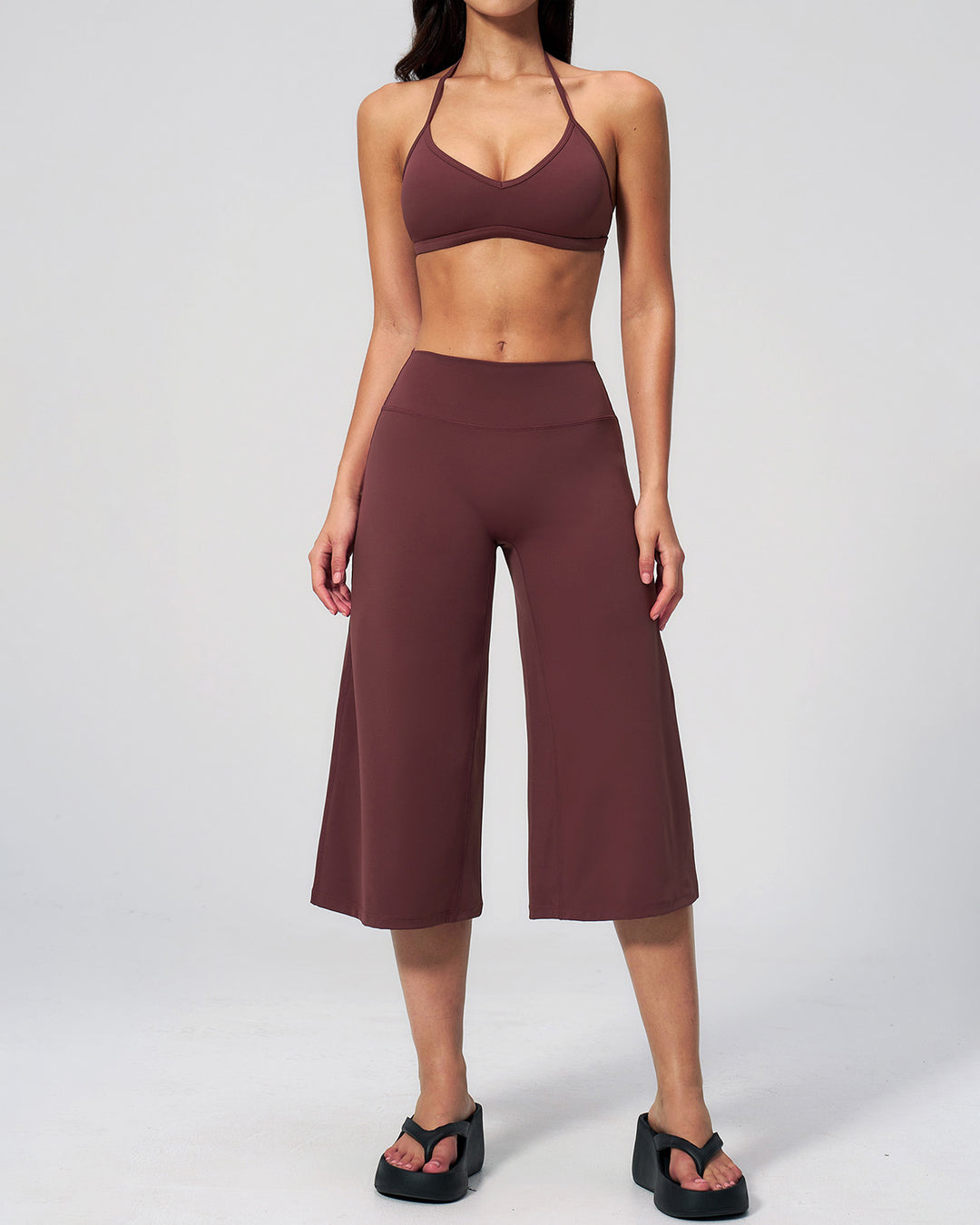 Draya Seamless Capri - Brown