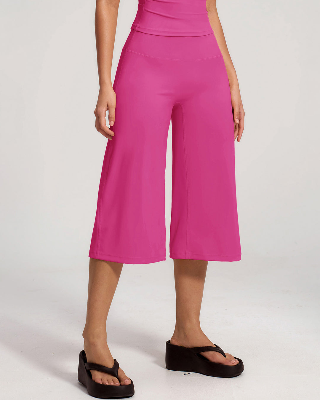 Draya Seamless Capri - Fuchsia
