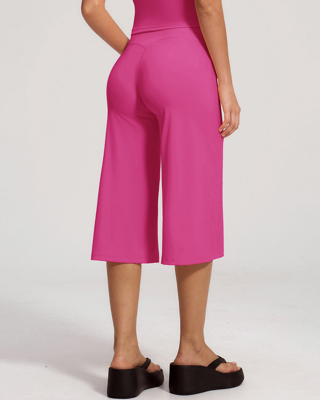 Draya Seamless Capri - Fuchsia