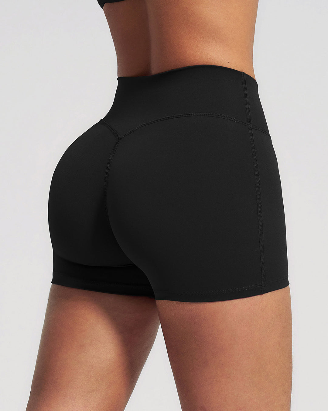 Draya Seamless Shorts - Black