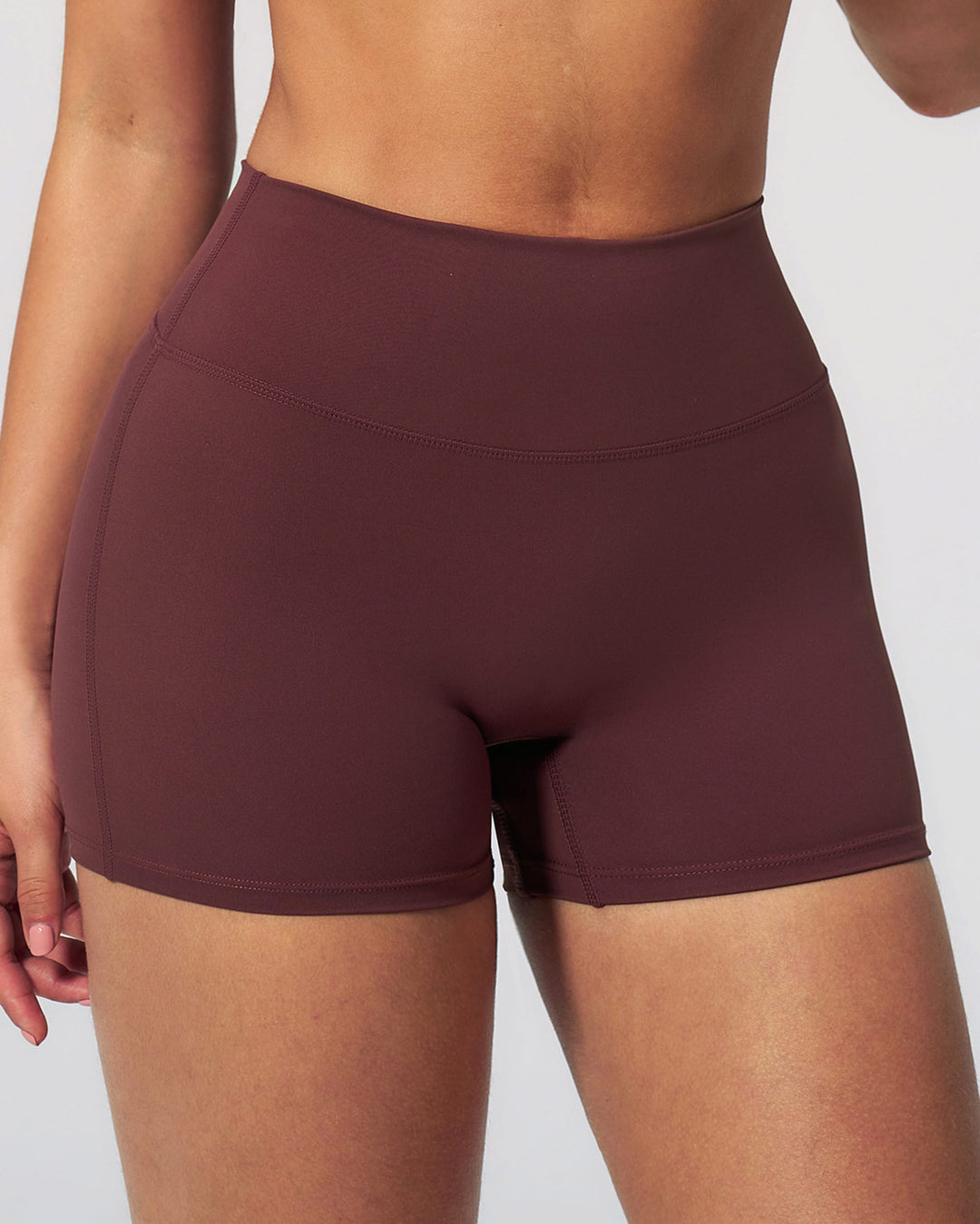 Draya Seamless Shorts - Brown