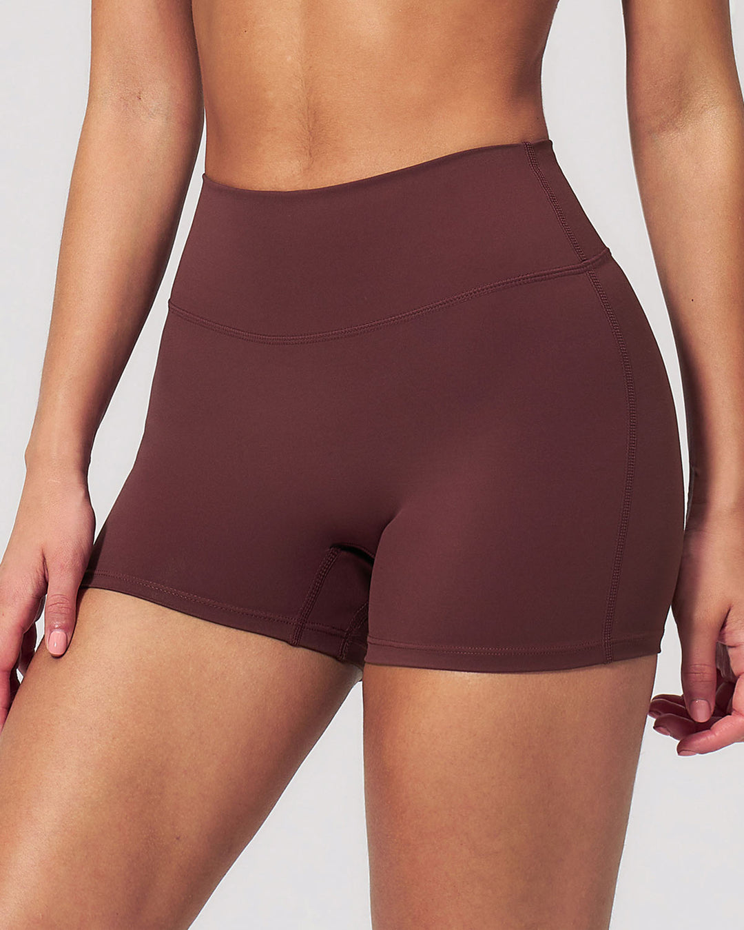 Draya Seamless Shorts - Brown