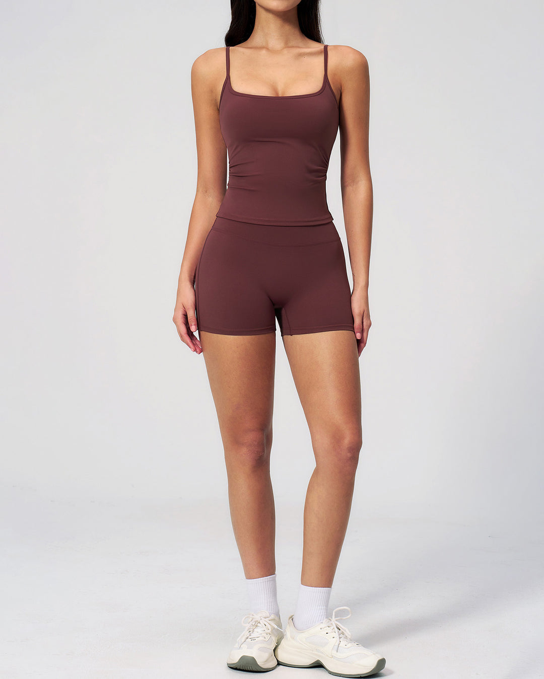 Draya Seamless Shorts - Brown