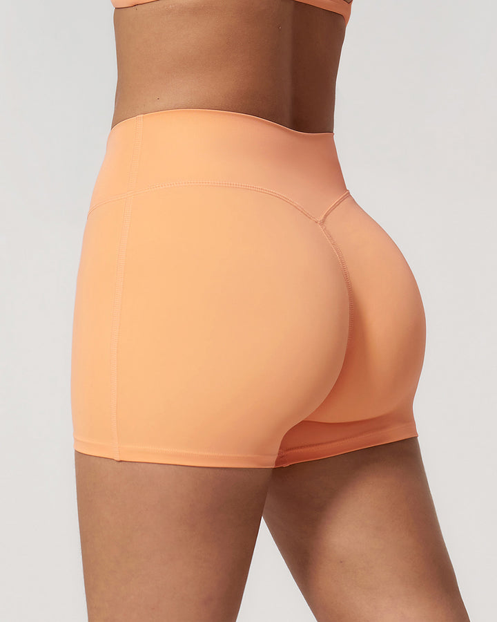 Draya Seamless Shorts - Peach