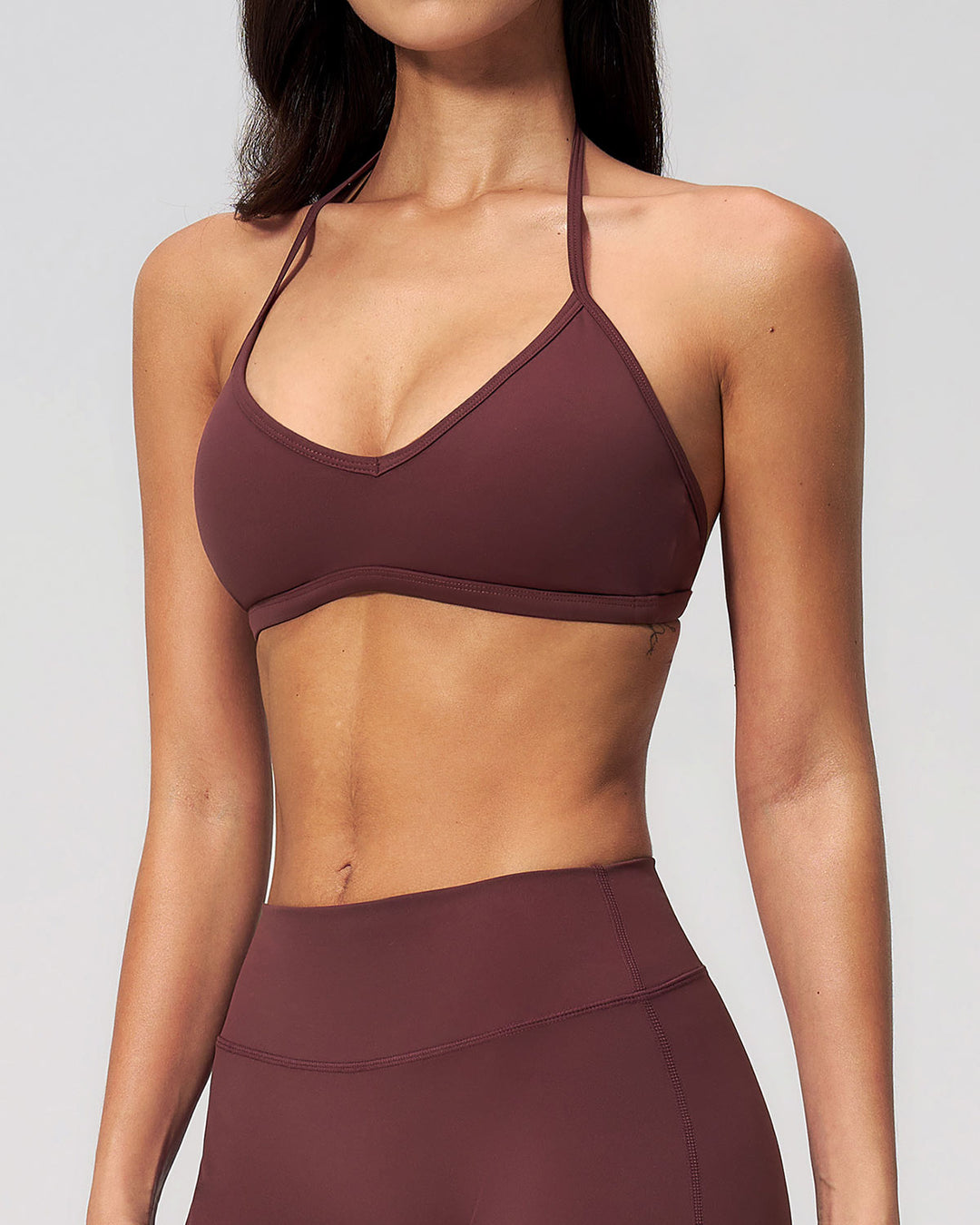 Draya Sports Bra - Brown