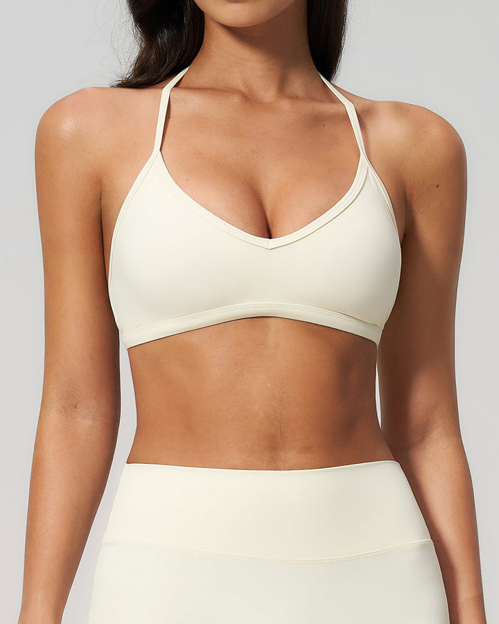 Draya Sports Bra - Cream