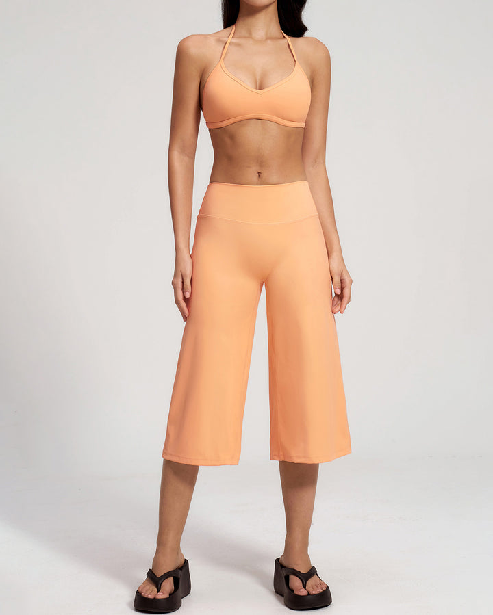 Draya Sports Bra - Peach