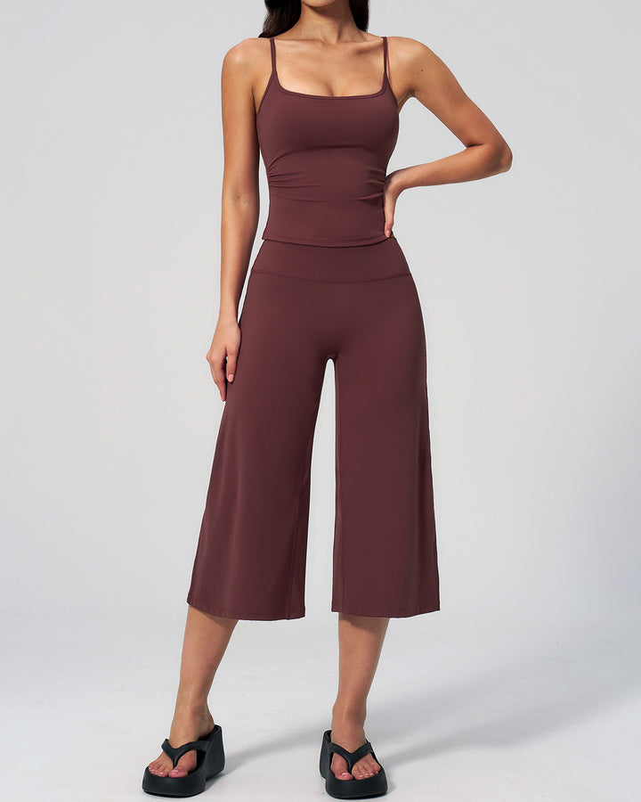 Draya Tank Top - Brown