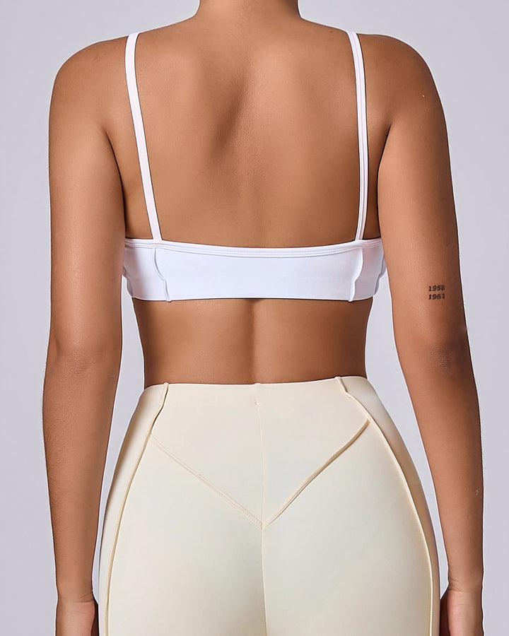 Kira Sports Bra - White