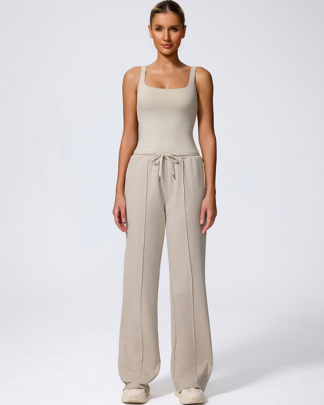 Eden Crop Top - Beige