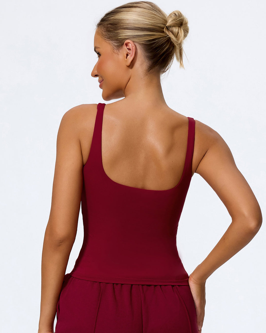 Eden Crop Top - Red