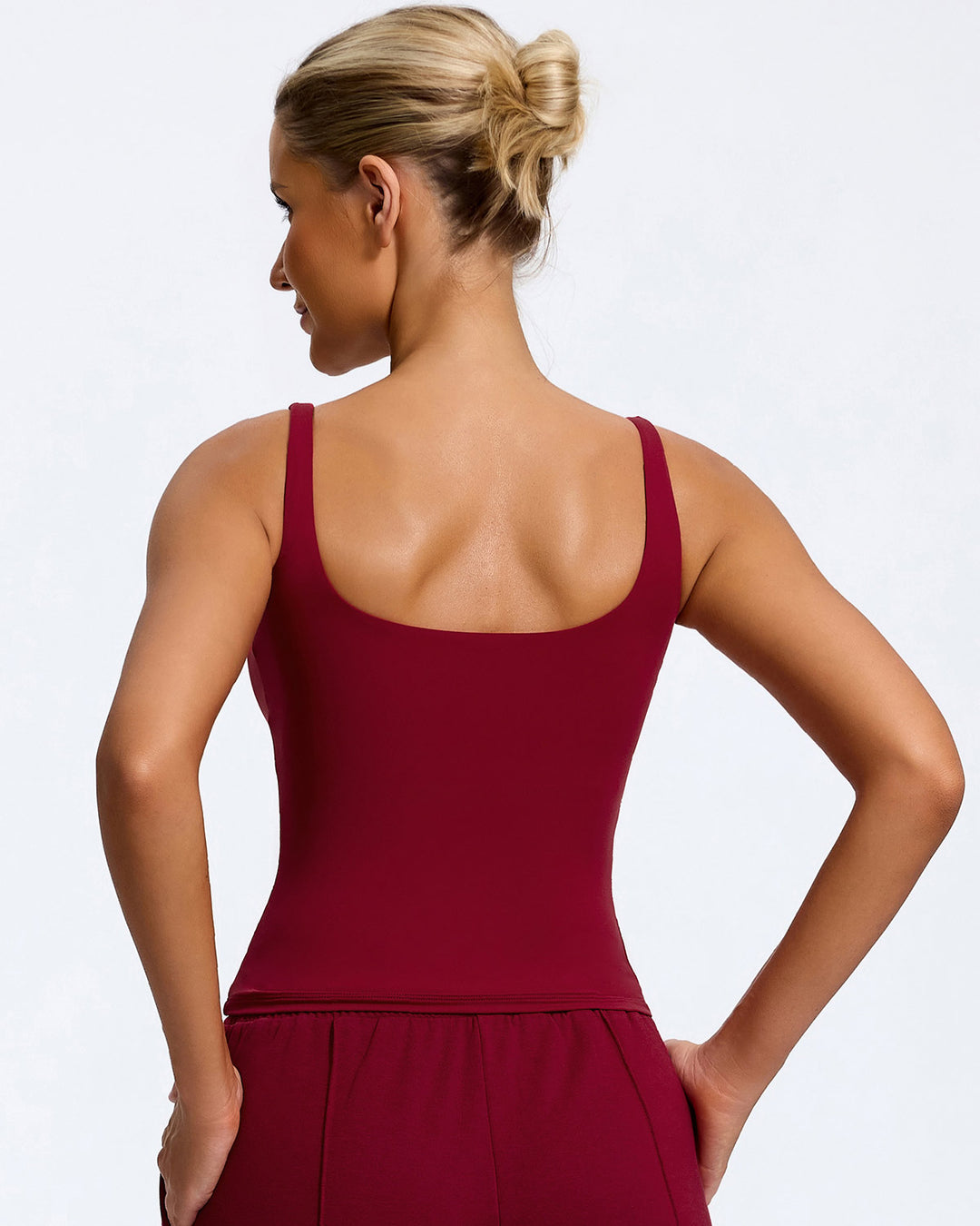 Eden Crop Top - Red