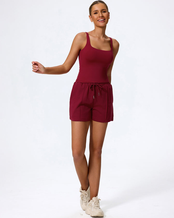 Eden Crop Top - Red