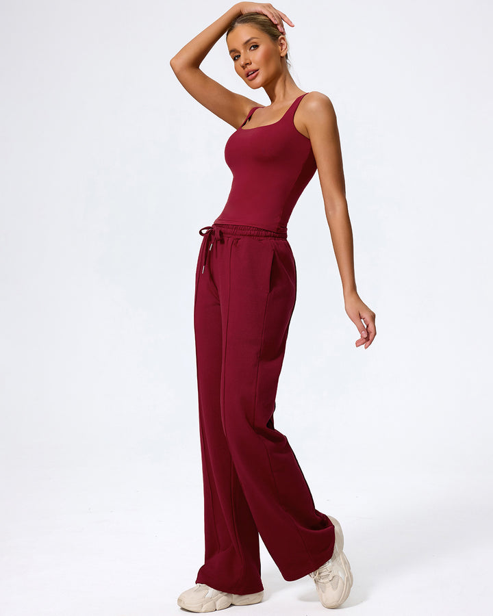 Eden Crop Top - Red