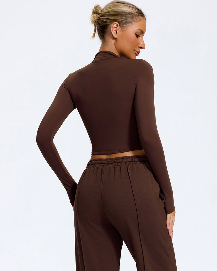 Eden Long Sleeve - Brown