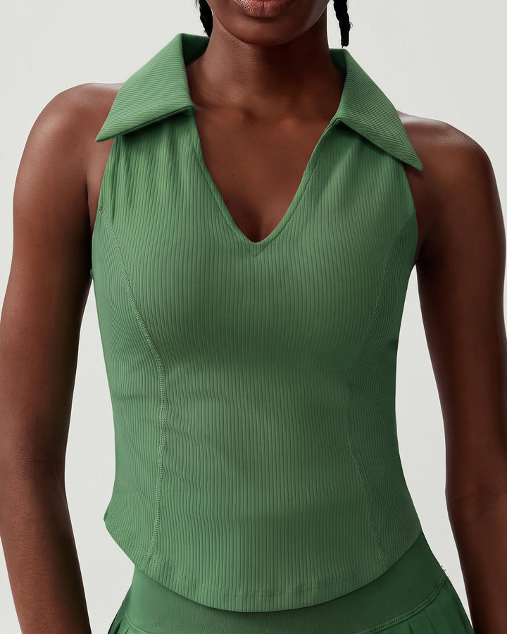 Eleni Crop Top - Green