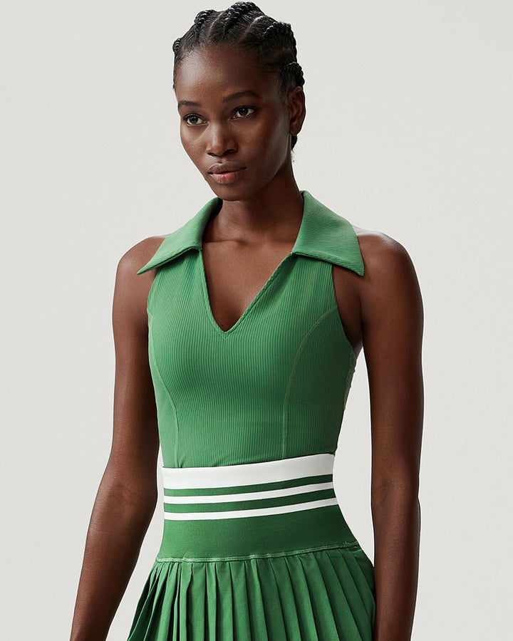 Eleni Crop Top - Green