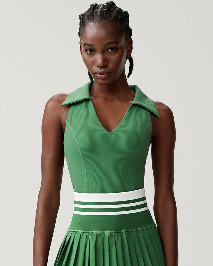 Eleni Crop Top - Green
