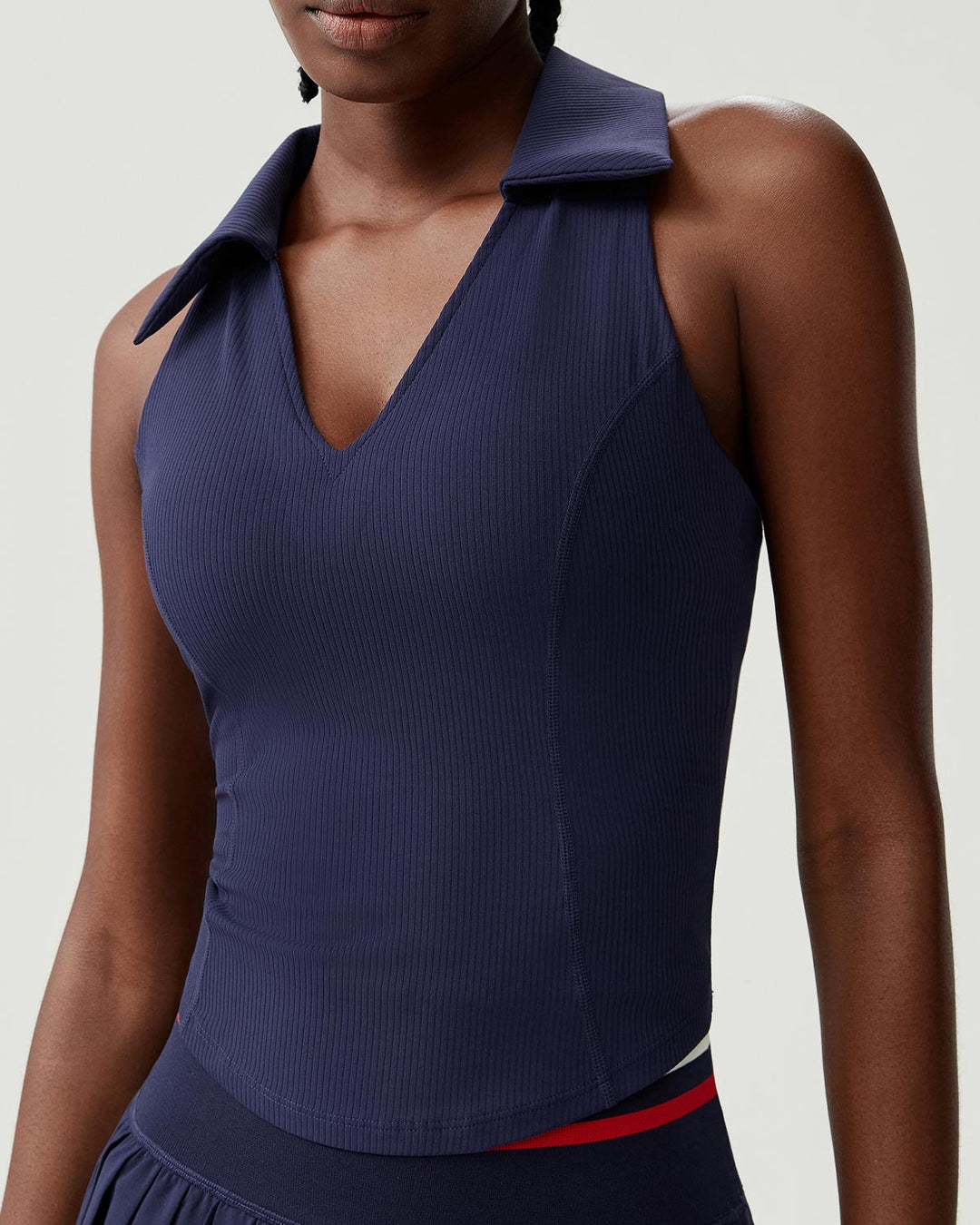 Eleni Crop Top - Navy