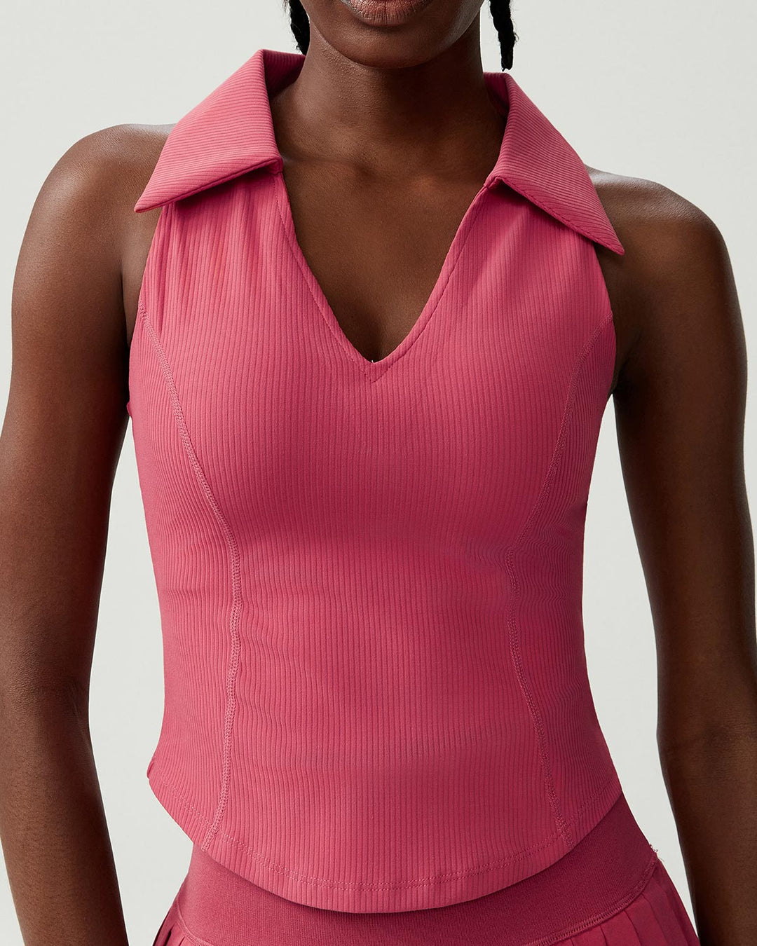 Eleni Crop Top - Rose