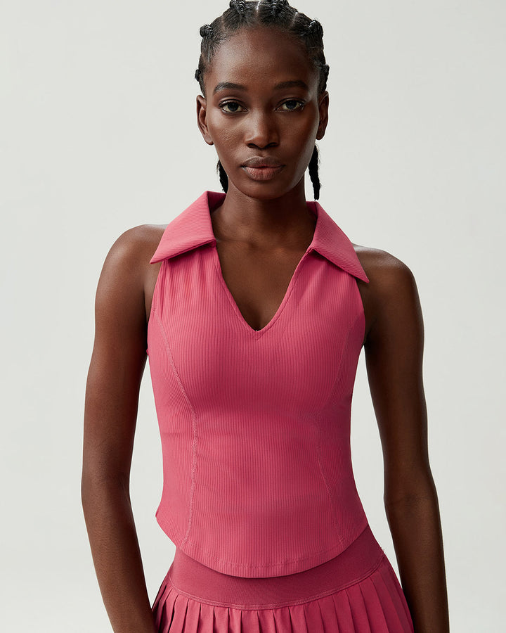 Eleni Crop Top - Rose