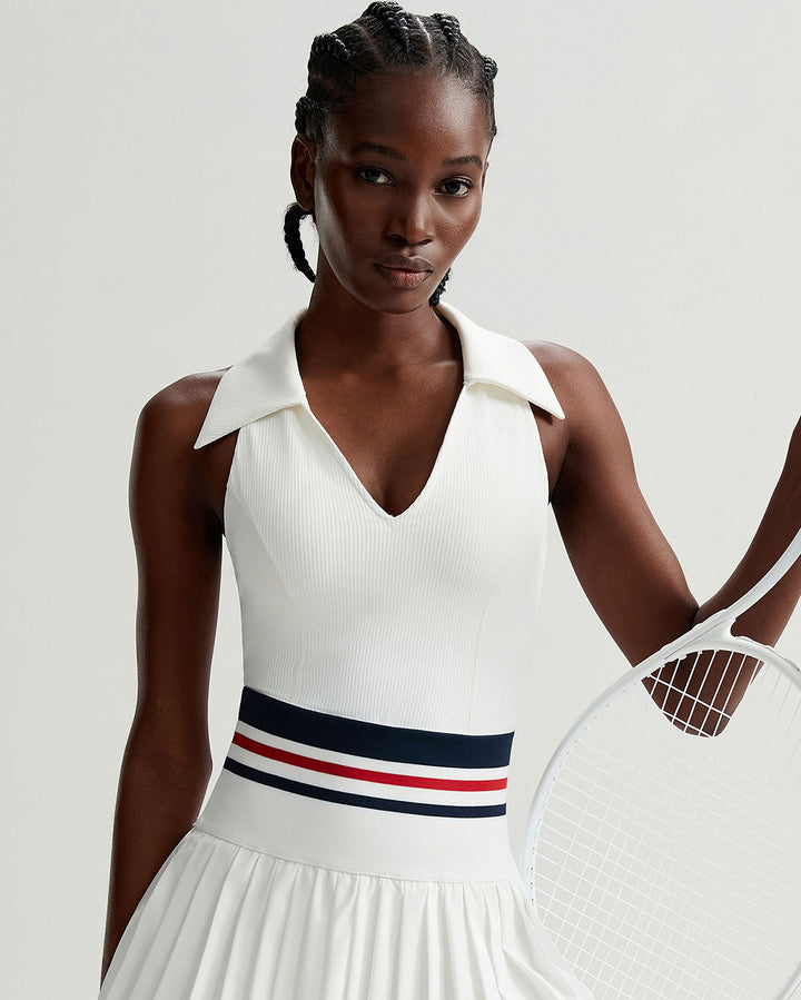 Eleni Crop Top - White