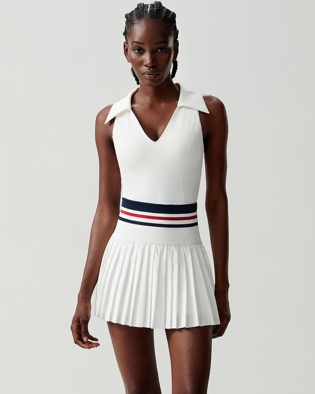 Eleni Crop Top - White