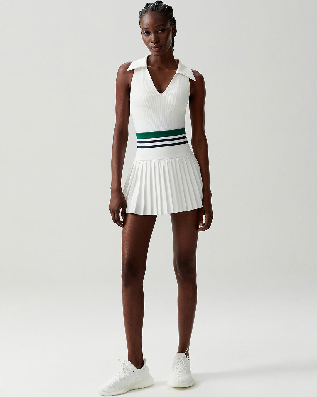 Eleni Crop Top - White