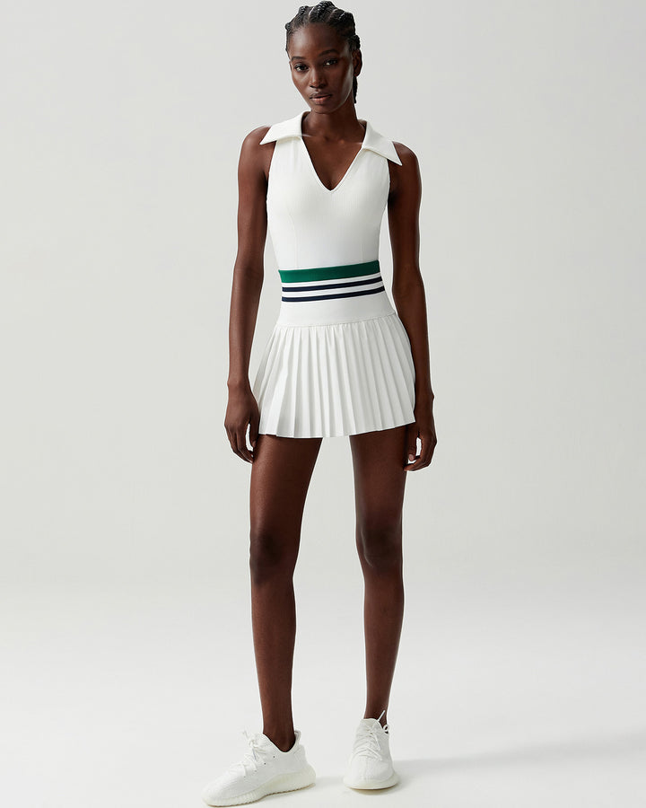 Eleni Skirt - White Emerald