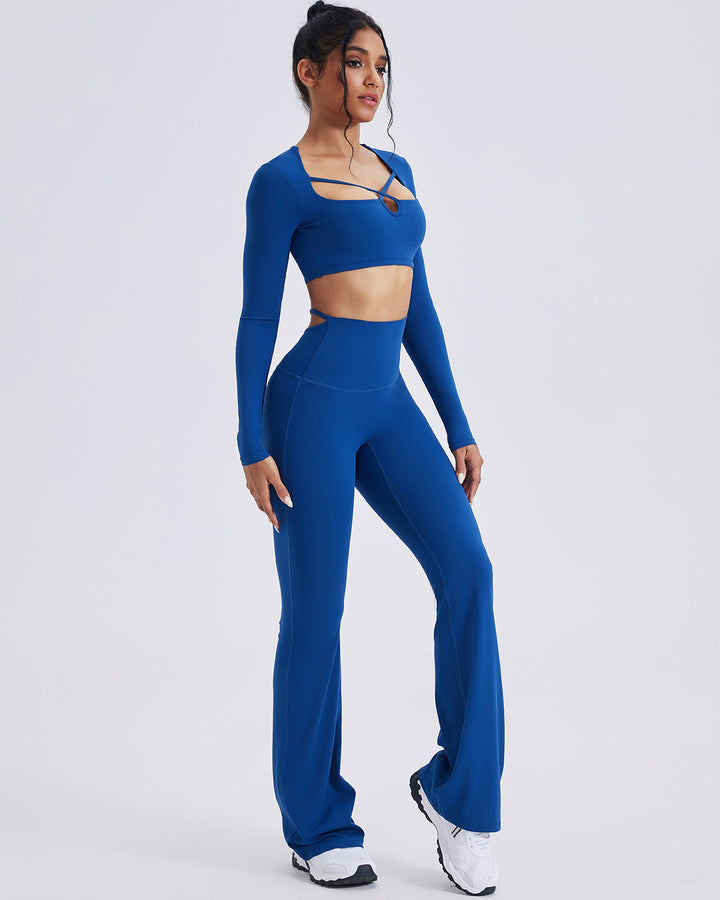 Elise Long Sleeve - Blue