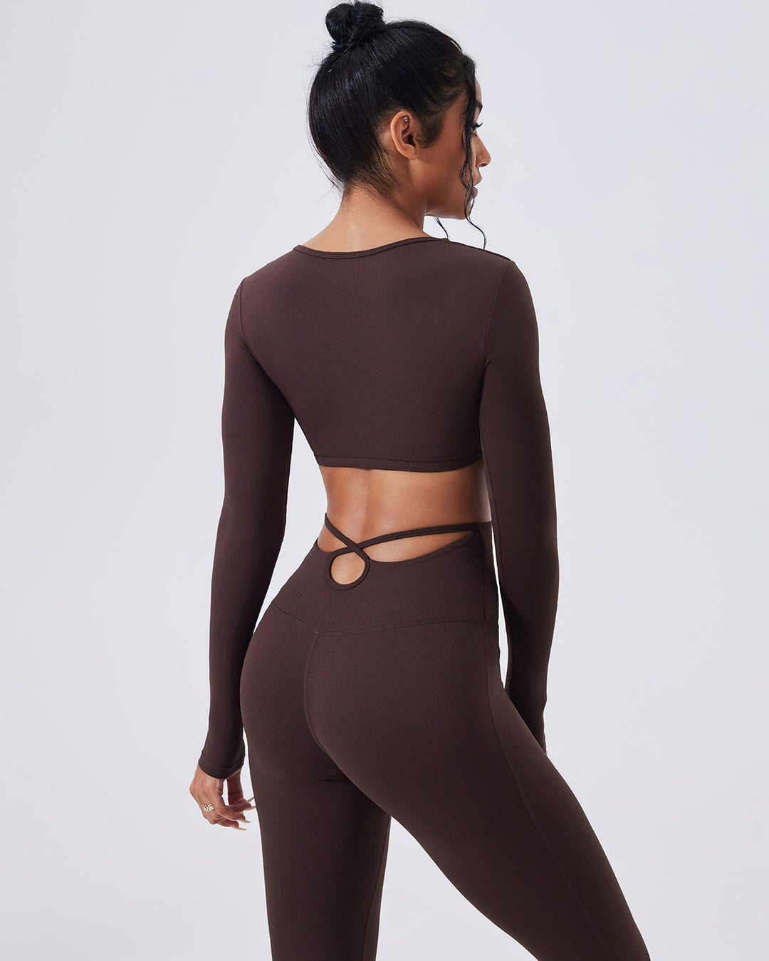 Elise Long Sleeve - Brown