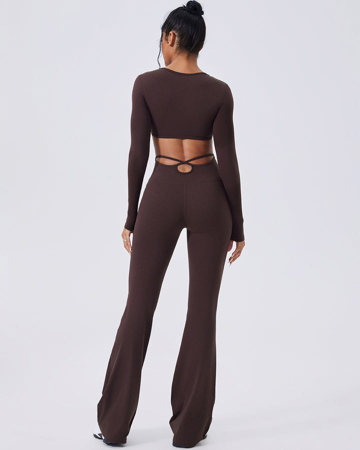 Elise Long Sleeve - Brown
