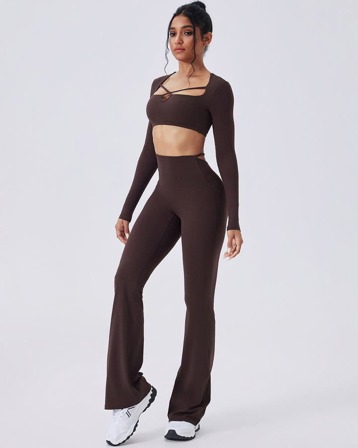 Elise Long Sleeve - Brown