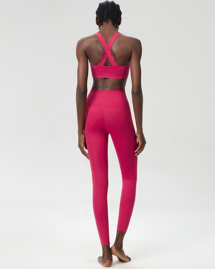 Elowen Leggings - Cerise