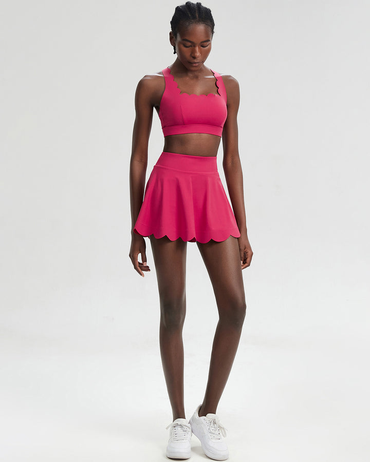 Elowen Skirt - Cerise