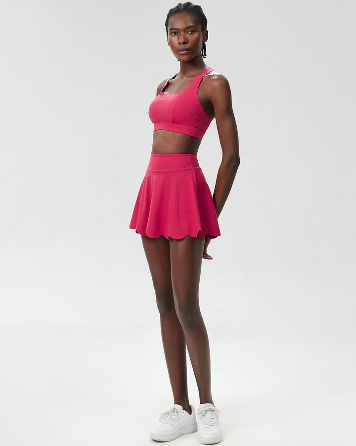 Elowen Skirt - Cerise