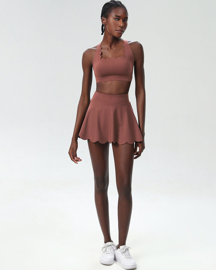 Elowen Skirt - Chestnut