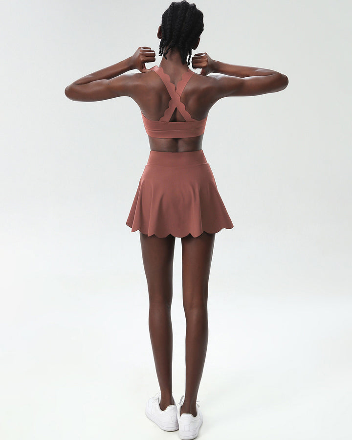 Elowen Skirt - Chestnut