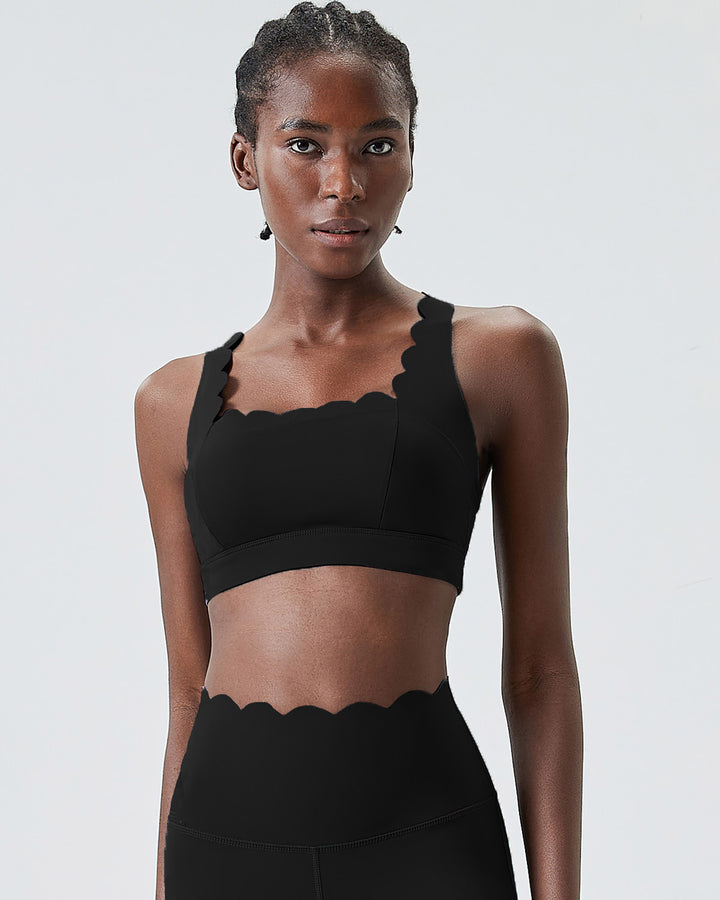 Elowen Sports Bra - Black