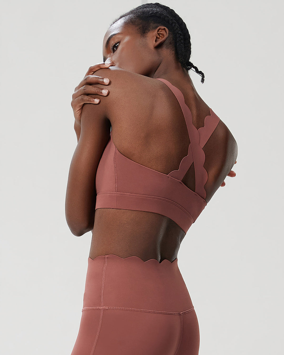 Elowen Sports Bra - Chestnut