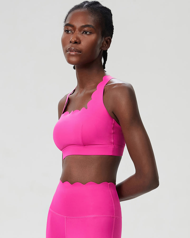 Elowen Sports Bra - Fuchsia