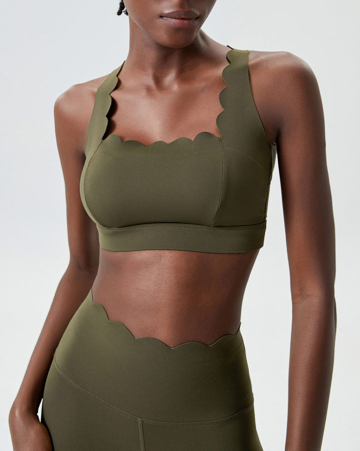 Elowen Sports Bra - Olive