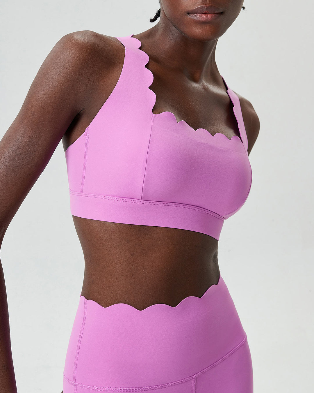Elowen Sports Bra - Lilac