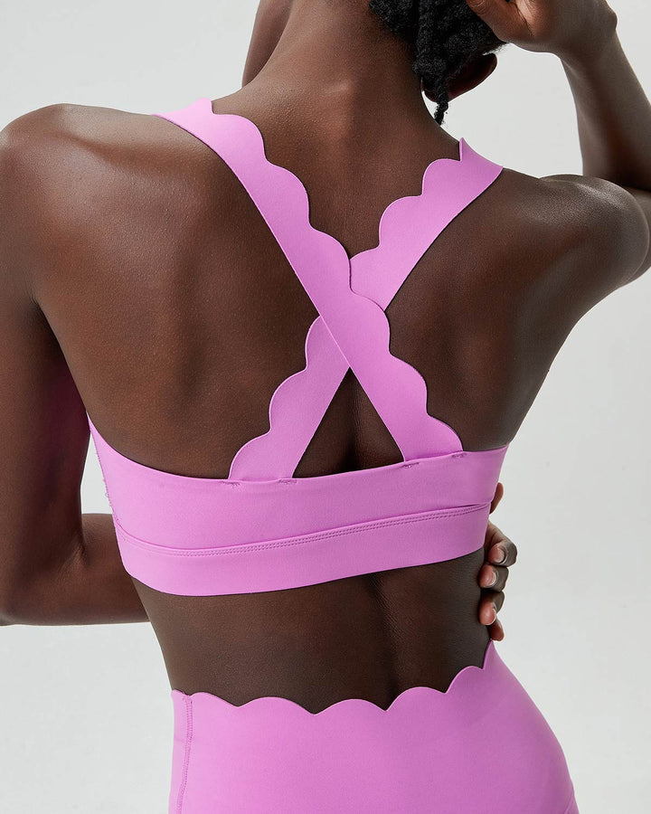 Elowen Sports Bra - Lilac