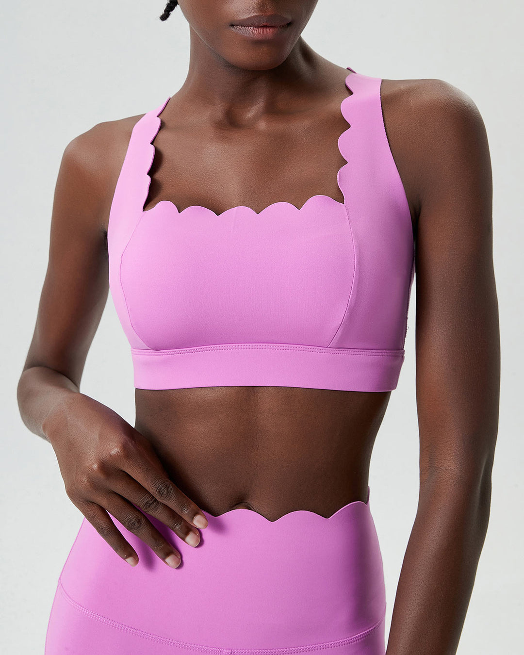 Elowen Sports Bra - Lilac